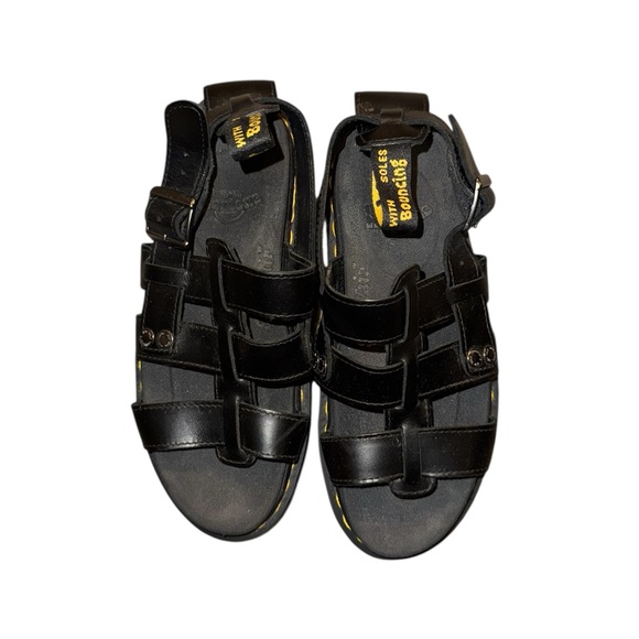 dr martens terry leather sandals - Picture 5 of 7